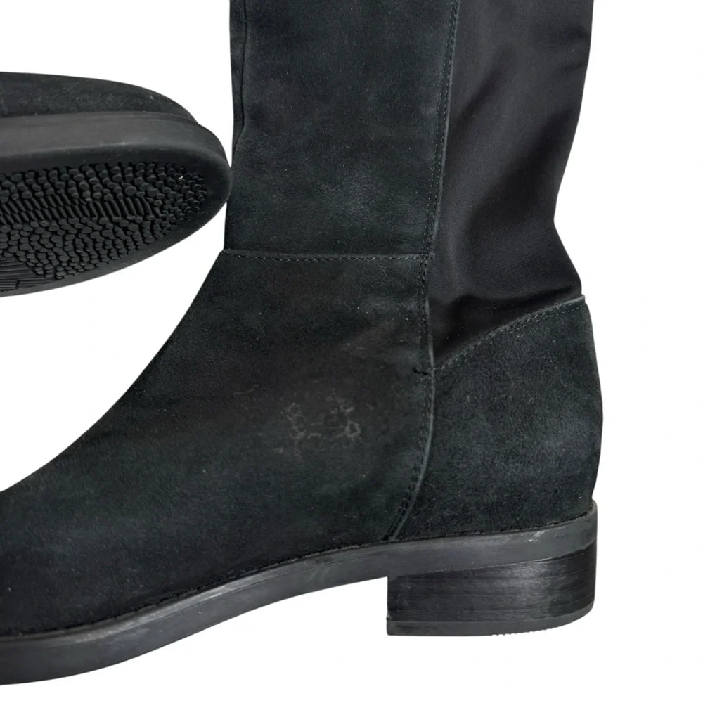 Blondo Sierra Suede Leather Black Over‎ the Knee Waterproof Women's Boots Size 6